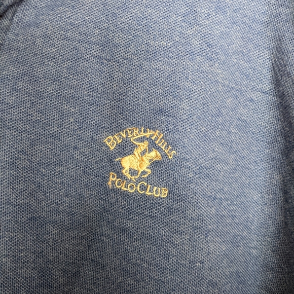 Beverly Hills Polo Club Vintage Polo Shirt Size L - Picture 4 of 4